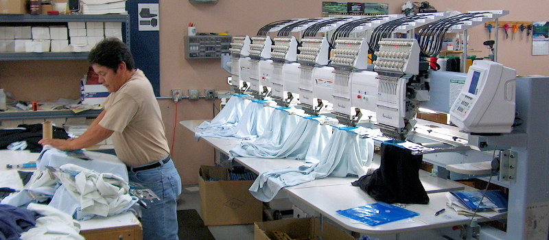 Burbank Embroidery in Denver, CO